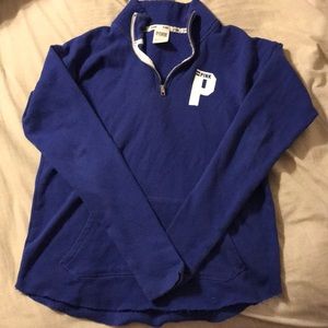PINK Quarter Zip Pullover